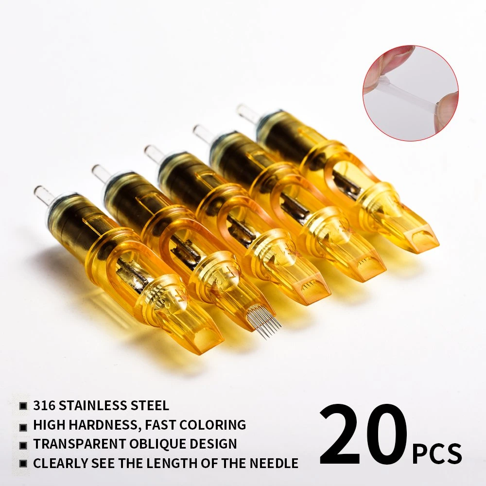 Hot Sale Disposable Sterile 1rl Permanent Professional Tattoo Needle Cartridge